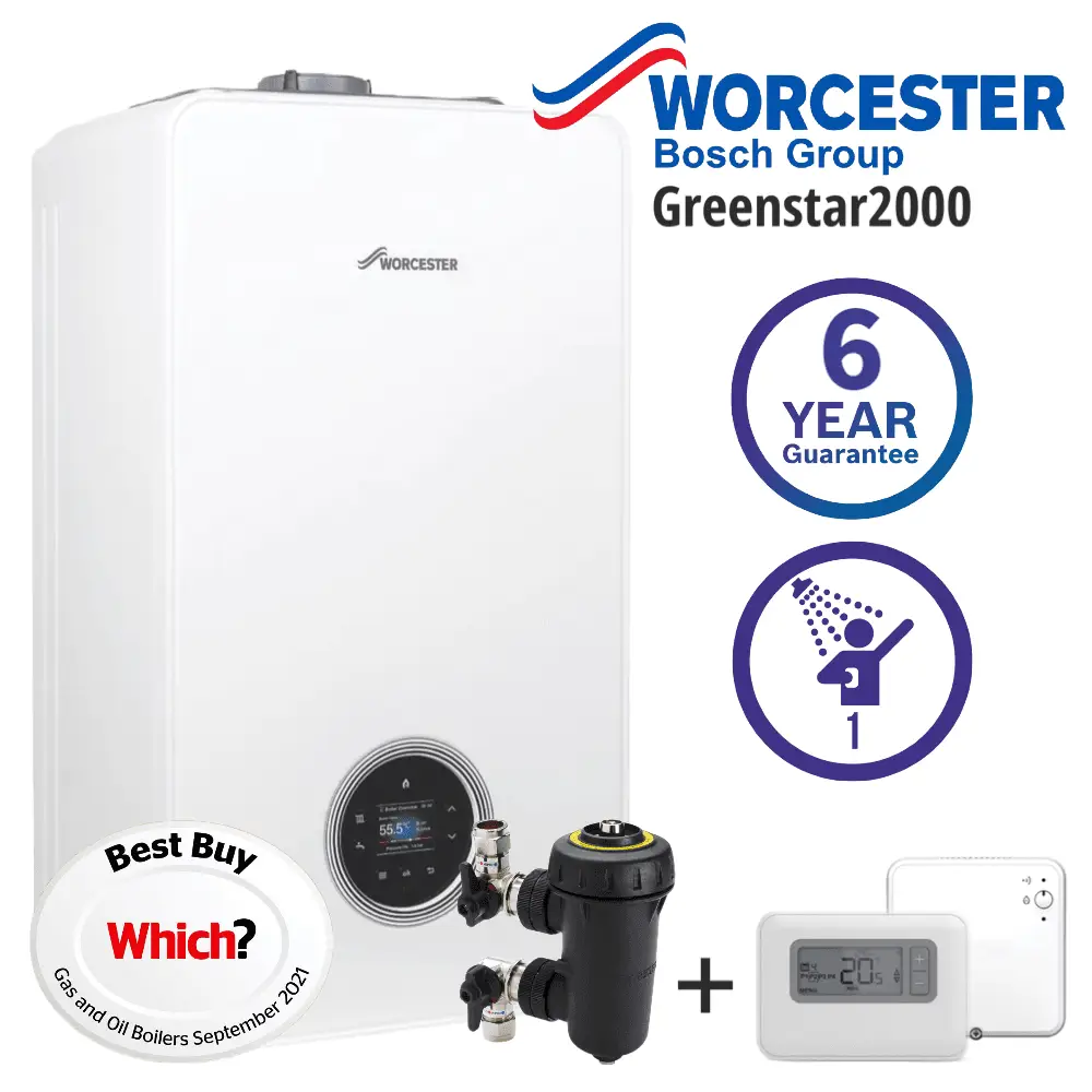 Worcester 2000 Combi Boiler Installation Pack Hull