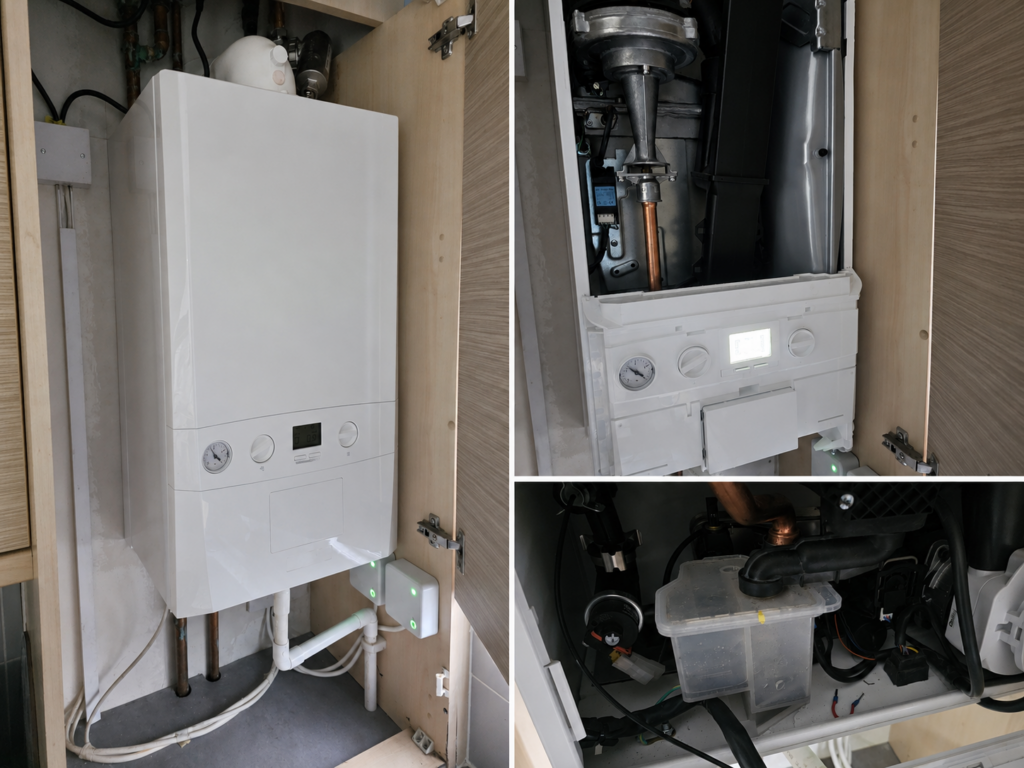 Ideal boiler Logic servicing for a customer in Hull