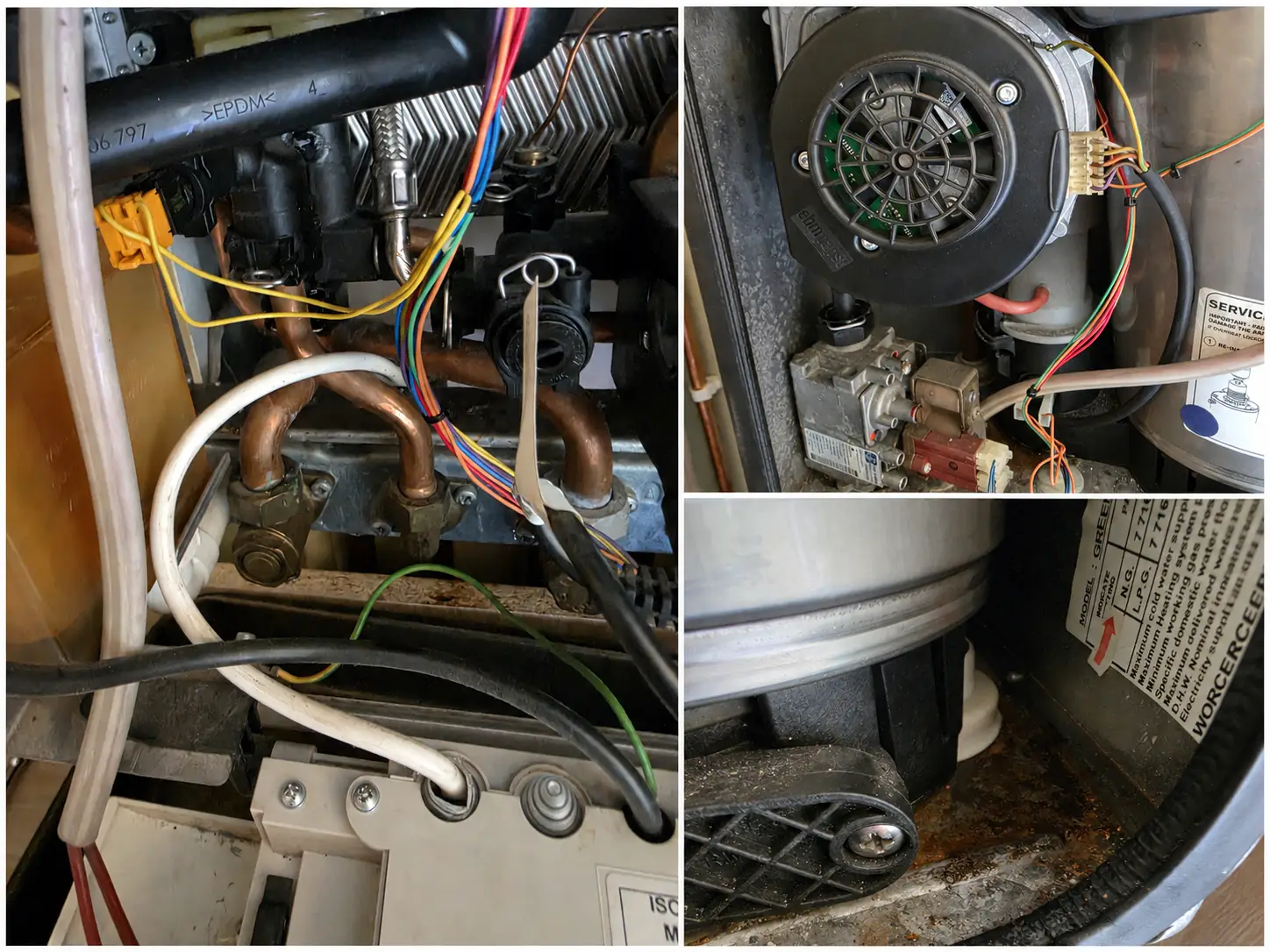 Corroded and Leaking Worcester Boiler in Hull